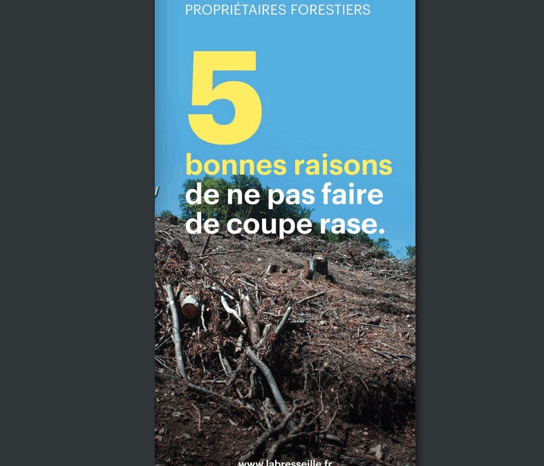 [Dépliant] 5 bonnes raisons de ne pas faire de coupe rase